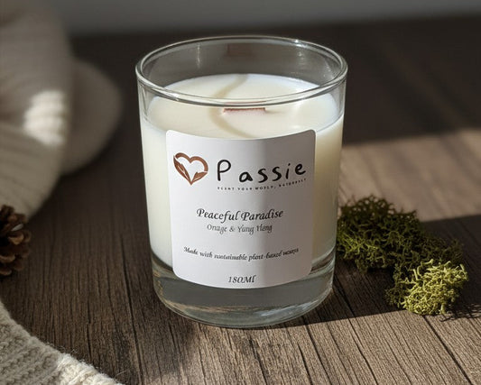 Peaceful Paradise Scented Canola Candle