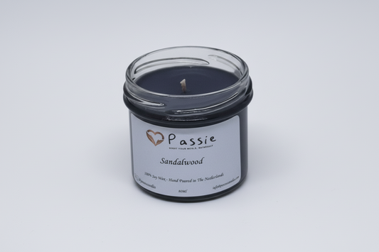 Sandalwood Scented Soy Candle