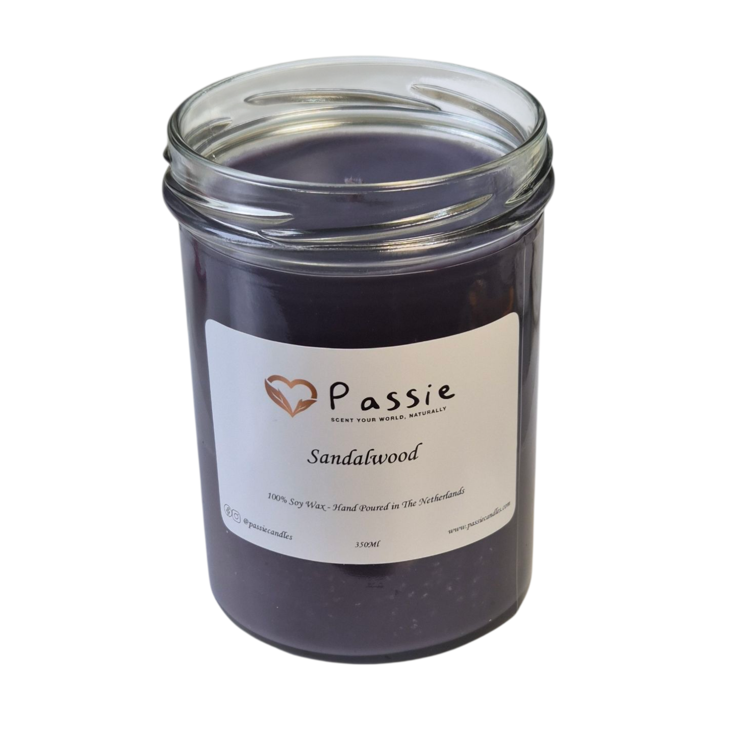 Sandalwood Scented Soy Candle