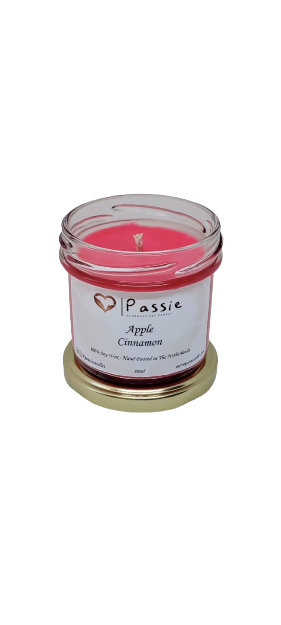 Apple & Cinnamon scented Soy Candle