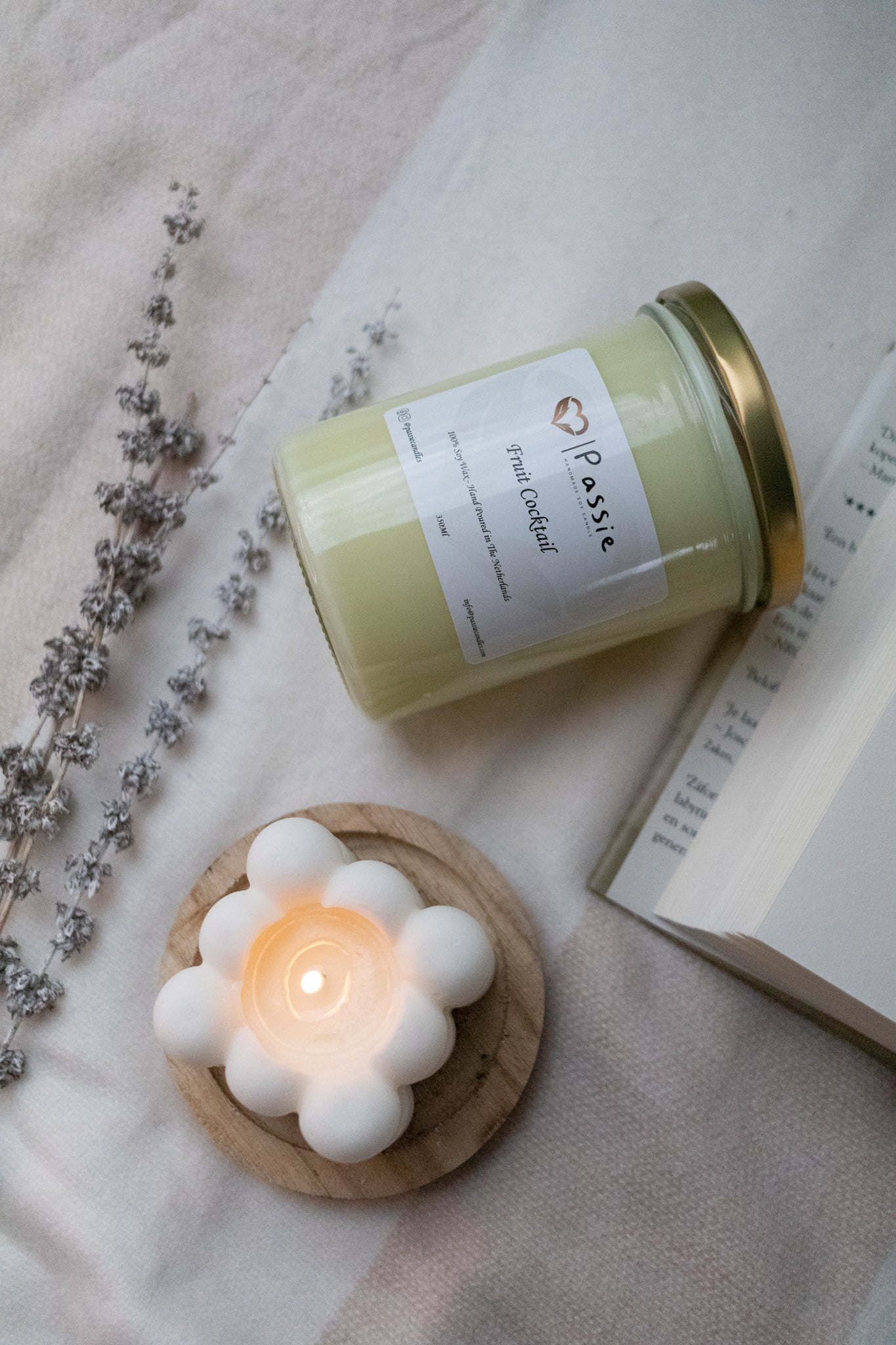 Fruit Cocktail scented Soy Candle