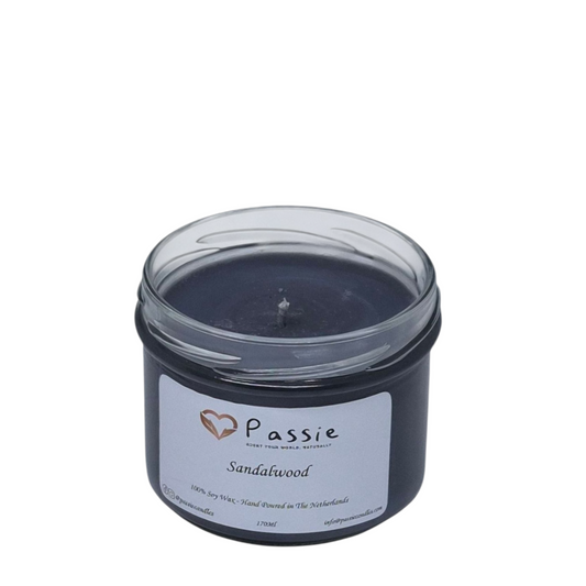 Sandalwood Scented Soy Candle