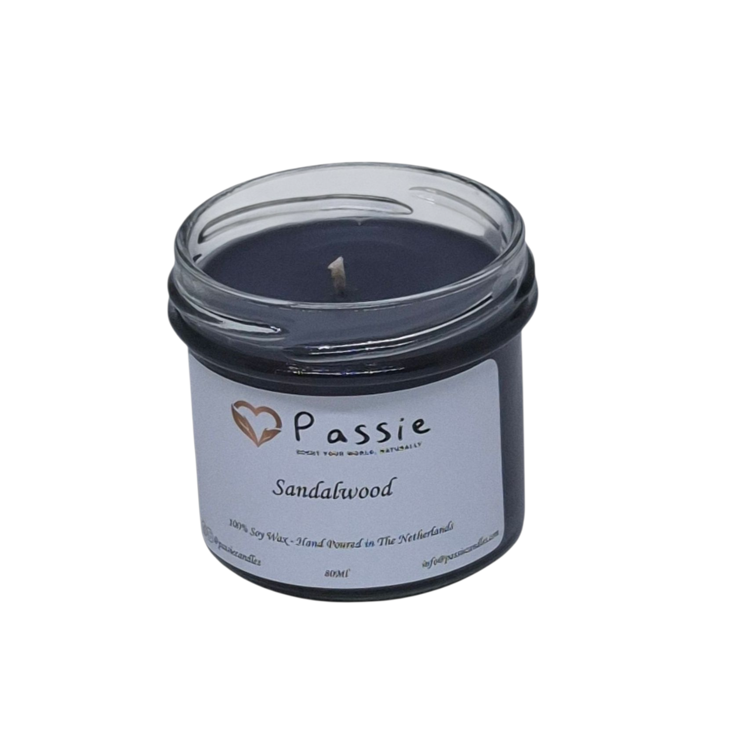 Sandalwood Scented Soy Candle