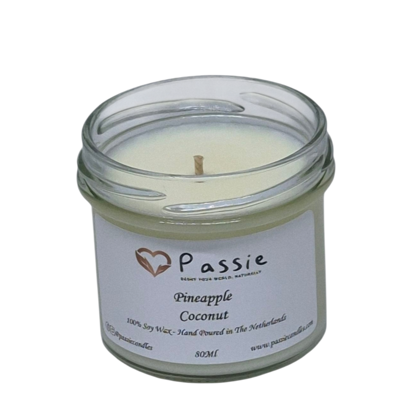 Pineapple & Coconut scented Soy Candle