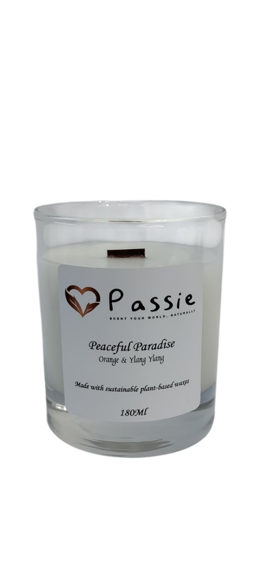 Peaceful Paradise Scented Canola Candle